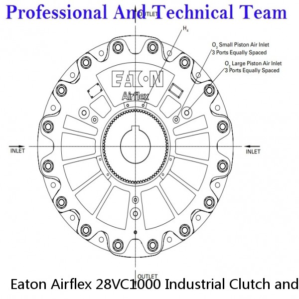 Eaton Airflex 28VC1000 Industrial Clutch and Brakes #4 image
